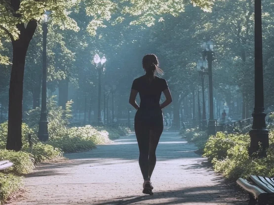 Wellness practiced privately, without an audience to perform for.